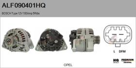 HQ ALF090401HQ - Alternador