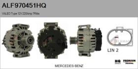 HQ ALF970451HQ - Alternador