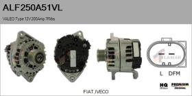 VALEO ALF250A51VL - Alternador