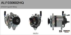 HQ ALF030602HQ - Alternador