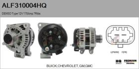 HQ ALF310004HQ - Alternador