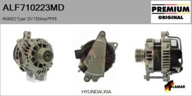 MANDO VALEO KOREA ALF710223MD - Alternador