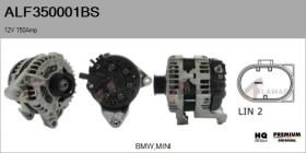 BOSCH ALF350001BS - Alternador