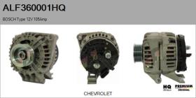 HQ ALF360001HQ - Alternador