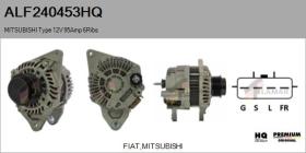 HQ ALF240453HQ - Alternador