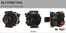 HQ ALF470611HQ - Alternador