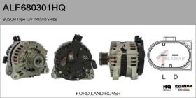 HQ ALF680301HQ - Alternador BOSCH Type 12V 150Amp PFR6