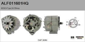 HQ ALF011601HQ - Alternador BOSCH Type 24V 55Amp