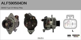 DENSO ALF590504DN - Alternador DENSO Type 12V 90Amp PR7