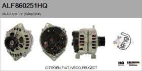 HQ ALF860251HQ - Alternador VALEO Type 12V 150Amp PR6