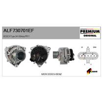  ALF730701EF - ALT ITALY BOSCH Type 24V 80Amp PR11