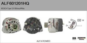 HQ ALF601201HQ - ALT NUEVO BOSCH Type 12V 80Amp 6