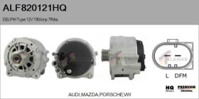 HQ ALF820121HQ - ALT NUEVO DELPHI Type 12V 190Amp PR7