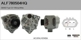 HQ ALF780504HQ - ALT NUEVO DENSO Type 12V 105Amp PR6