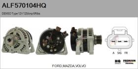 HQ ALF570104HQ - ALT NUEVO DENSO Type 12V 120Amp PFR6