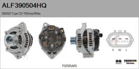 HQ ALF390504HQ - ALT NUEVO DENSO Type 12V 150Amp PR6