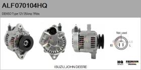 HQ ALF070104HQ - ALT NUEVO DENSO Type 12V 35Amp 1Ribs