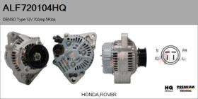 HQ ALF720104HQ - ALT NUEVO DENSO Type 12V 70Amp PR5