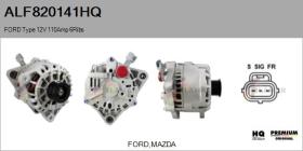 HQ ALF820141HQ - ALT NUEVO FORD Type 12V 110Amp 6Ribs