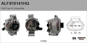 HQ ALF810141HQ - ALT NUEVO FORD Type 12V 124Amp PR6