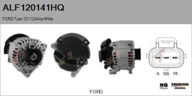 HQ ALF120141HQ - ALT NUEVO FORD Type 12V 124Amp PR6