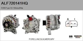 HQ ALF720141HQ - ALT NUEVO FORD Type 12V 135Amp PR6