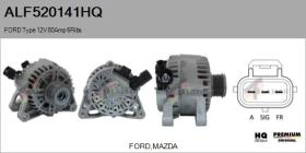 HQ ALF520141HQ - ALT NUEVO FORD Type 12V 80Amp PFR6