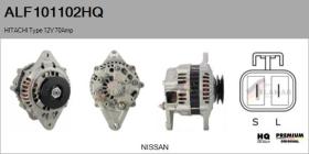 HQ ALF101102HQ - ALT NUEVO HITACHI Type 12V 70Amp