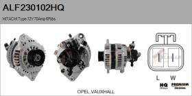 HQ ALF230102HQ - ALT NUEVO HITACHI Type 12V 70Amp PR6