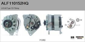 HQ ALF110152HQ - ALT NUEVO LUCAS Type 12V 70Amp