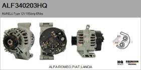 HQ ALF340203HQ - ALT NUEVO MARELLI Type 12V 105Amp PR6