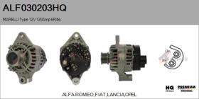 HQ ALF030203HQ - ALT NUEVO MARELLI Type 12V 120Amp PFR6