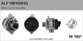 HQ ALF190103HQ - ALT NUEVO MARELLI Type 12V 120Amp PFR6