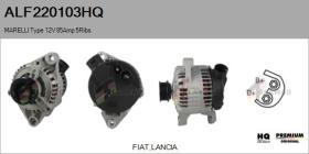 HQ ALF220103HQ - ALT NUEVO MARELLI Type 12V 85Amp PR5