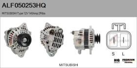 HQ ALF050253HQ - ALT NUEVO MITSUBISHI Type 12V 140Amp DP2