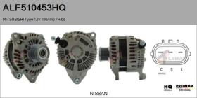 HQ ALF510453HQ - ALT NUEVO MITSUBISHI Type 12V 150Amp PFR7