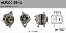 HQ ALF250153HQ - ALT NUEVO MITSUBISHI Type 12V 45Amp