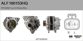 HQ ALF160153HQ - ALT NUEVO MITSUBISHI Type 12V 60Amp PR4