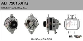 HQ ALF720153HQ - ALT NUEVO MITSUBISHI Type 12V 65Amp PR4