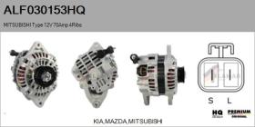 HQ ALF030153HQ - ALT NUEVO MITSUBISHI Type 12V 70Amp PR4