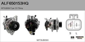 HQ ALF650153HQ - ALT NUEVO MITSUBISHI Type 12V 75Amp