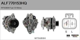 HQ ALF770153HQ - ALT NUEVO MITSUBISHI Type 12V 80Amp