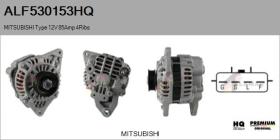 HQ ALF530153HQ - ALT NUEVO MITSUBISHI Type 12V 85Amp PR4