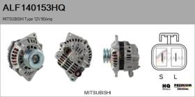 HQ ALF140153HQ - ALT NUEVO MITSUBISHI Type 12V 90Amp