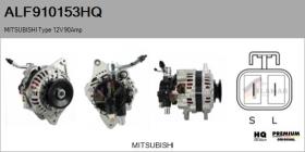 HQ ALF910153HQ - ALT NUEVO MITSUBISHI Type 12V 90Amp