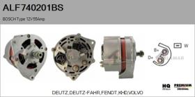  ALF740201BS - ALT NUEVO ORIG. BOSCH Type 12V 55Amp