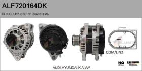 DELCO REMY KOREA ALF720164DK - ALT NUEVO ORIG. DELCOREMY Type 12V 150Amp PFR6