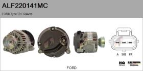 MOTORCRAFT ALF220141MC - ALT NUEVO ORIG. FORD Type 12V 124Amp