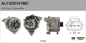  ALF020141MC - ALT NUEVO ORIG. FORD Type 12V 125Amp PR6