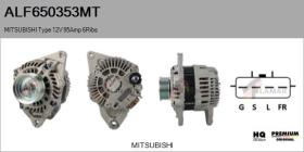 MITSUBISHI ALF650353MT - ALT NUEVO ORIG. MITSUBISHI Type 12V 95Amp PR6